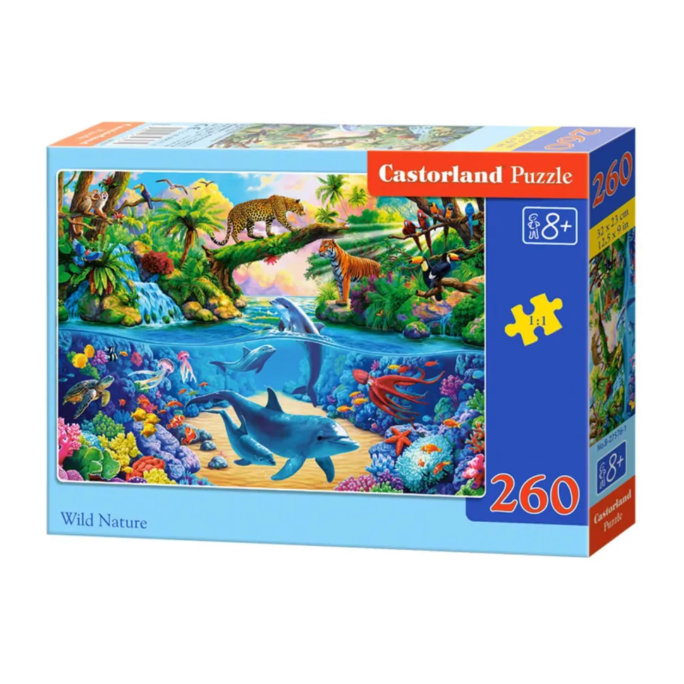 Puzzle 260 pièces : Nature sauvage - Castorland