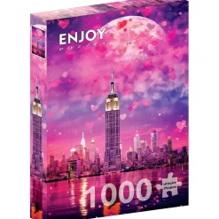 Puzzle 1000 Pièces : New York amoureux - EnjoyPuzzle