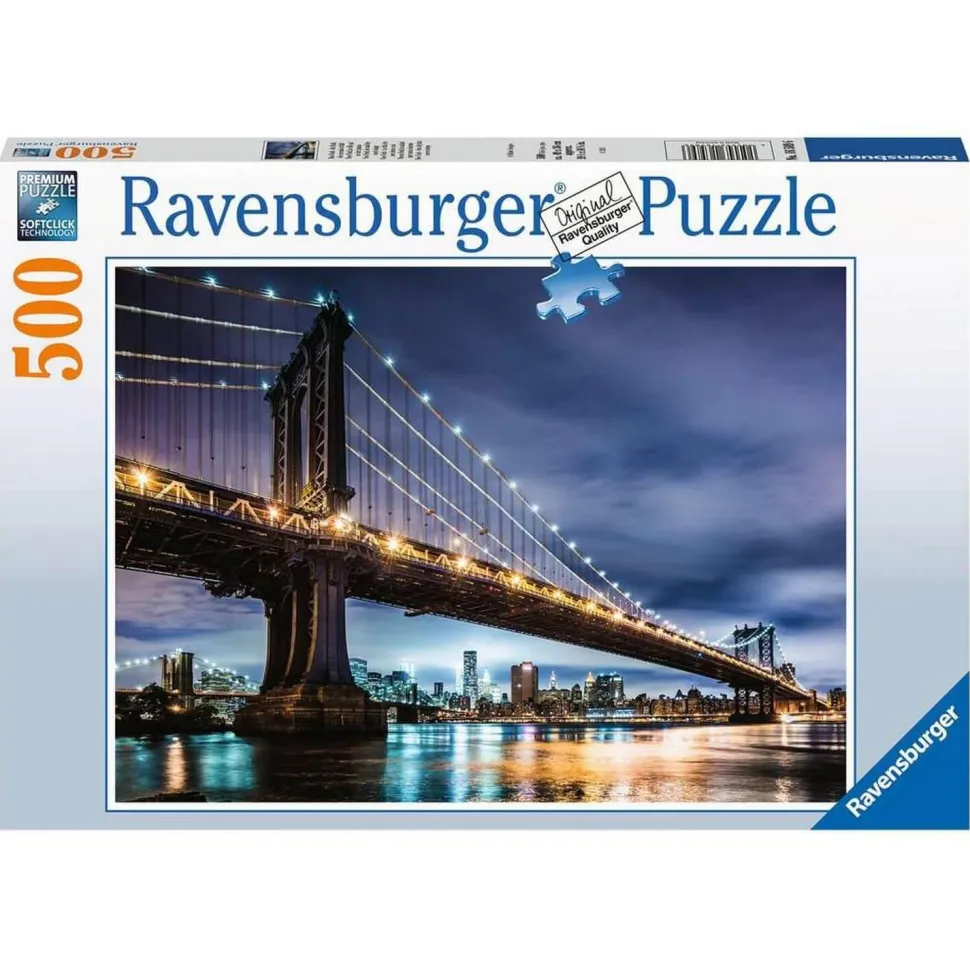 Puzzle 500 pièces : New York, la ville qui ne dort jamais - Ravensburger