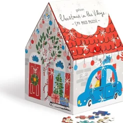 Puzzle 500 pièces : Noël au village - Galison