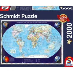 Puzzle 2000 pièces - Notre monde - Schmidt