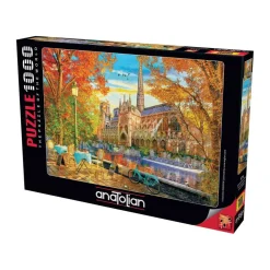 Puzzle 1000 pièces : Notre-Dame Automne - Anatolian