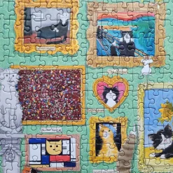 Puzzle 1000 pièces : Nuit au Miaousée - Gibsons