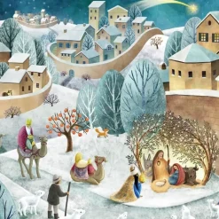 Puzzle 500 pièces : Nuit de Noël - Penny Puzzle