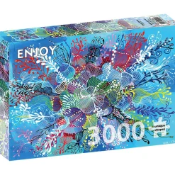 Puzzle 3000 pièces : Ocean Blues - EnjoyPuzzle
