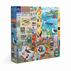 Puzzle 1000 pièces : OISEAUX MARINS - Eeboo