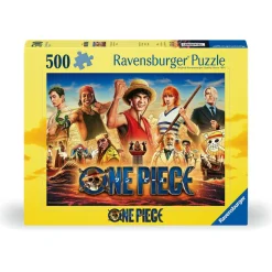 Puzzle 500 pièces : One Piece- Les aventures des pirates du Chapeau de Paille - Ravensburger