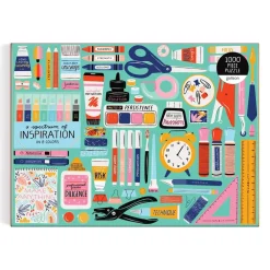 Puzzle 1000 pièces : Outils de loisirs créatif - Galison