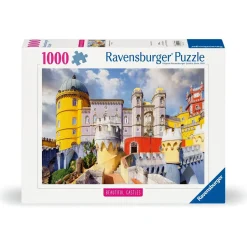 Puzzle 1000 pièces : Palais national de Pena, Portugal - Ravensburger