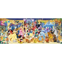 Puzzle 1000 pièces - Panorama : Photo de groupe Disney - Ravensburger