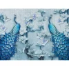 Puzzle 1000 pièces : Paons Bleus - EnjoyPuzzle