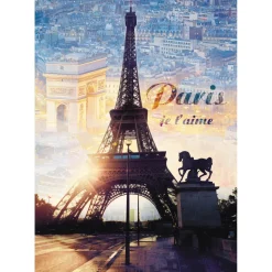 Puzzle 1000 pièces : Paris à l'aube - Trefl