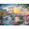Puzzle 500 pièces : Paris à l'heure du thé - Castorland