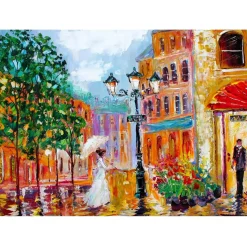 Puzzle 1000 Pièces : Paris Romance - EnjoyPuzzle