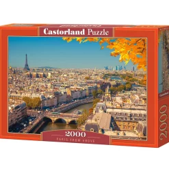 Puzzle 2000 pièces : Paris vu du ciel - Castorland