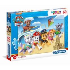 Puzzle 60 pièces : Pat'Patrouille (Paw Patrol) - Clementoni