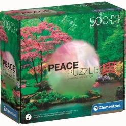 Puzzle 500 pièces : Peace Puzzle - Clementoni