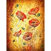 Puzzle 1000 pièces : Peinture Coquelicots Rouges - EnjoyPuzzle