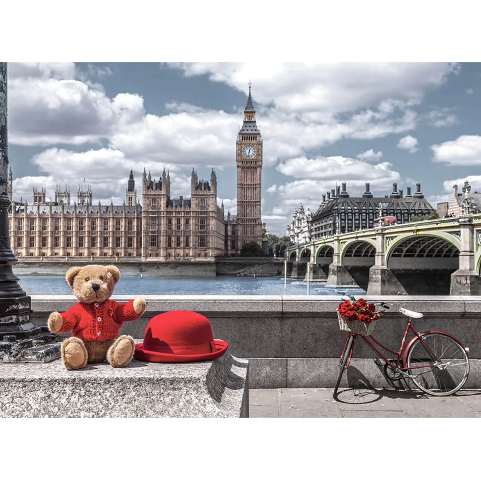Puzzle 500 pièces : Petit voyage à Londres - Castorland