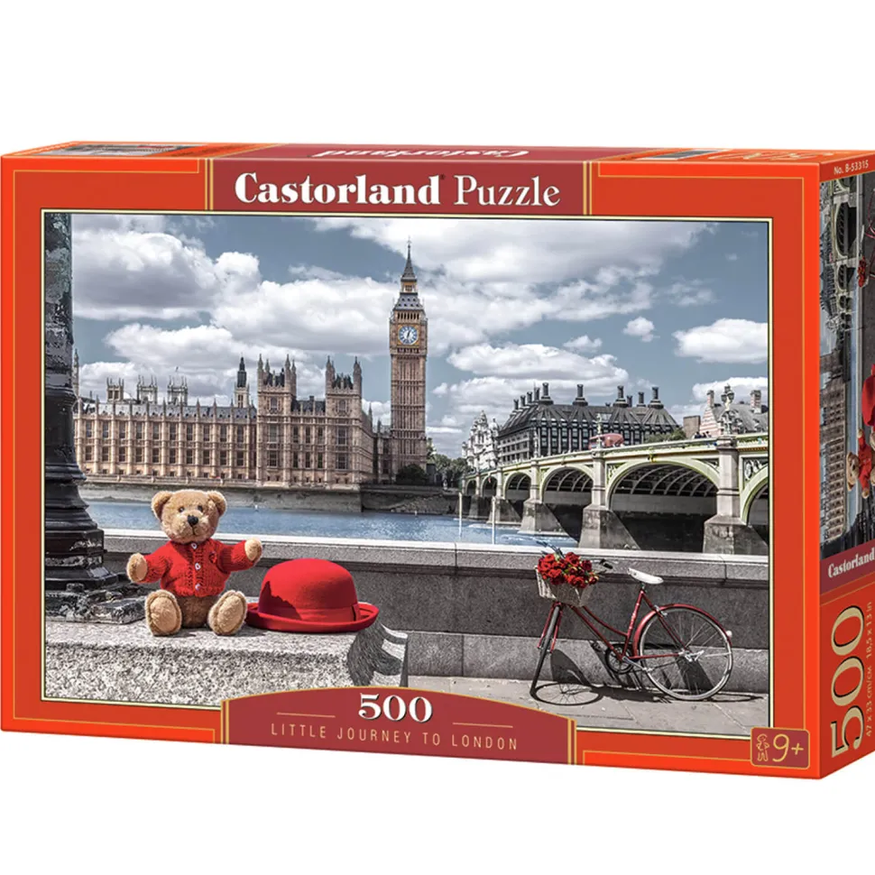 Puzzle 500 pièces : Petit voyage à Londres - Castorland