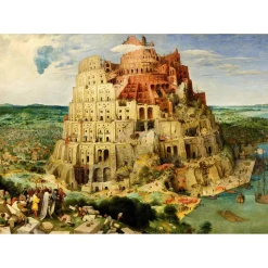 Puzzle 1000 Pièces : Pieter Bruegel - La Tour de Babel - EnjoyPuzzle