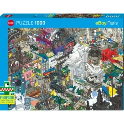 Puzzle 1000 pièces : Pixorama Paris Quest - Heye