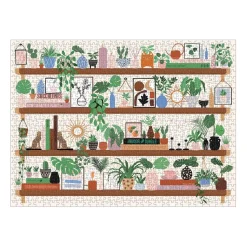 Puzzle 1000 pièces : Plante Shelfie - Galison