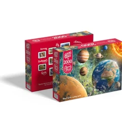 Puzzle 2000 pièces : Planète Terre dans la galaxie - CherryPazzi