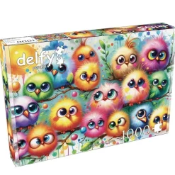 Puzzle 1000 pièces : PLUMES DE PLAISIR - JaCaRou