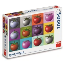Puzzle 1000 pièces : Pop Art - Tomates - Dino