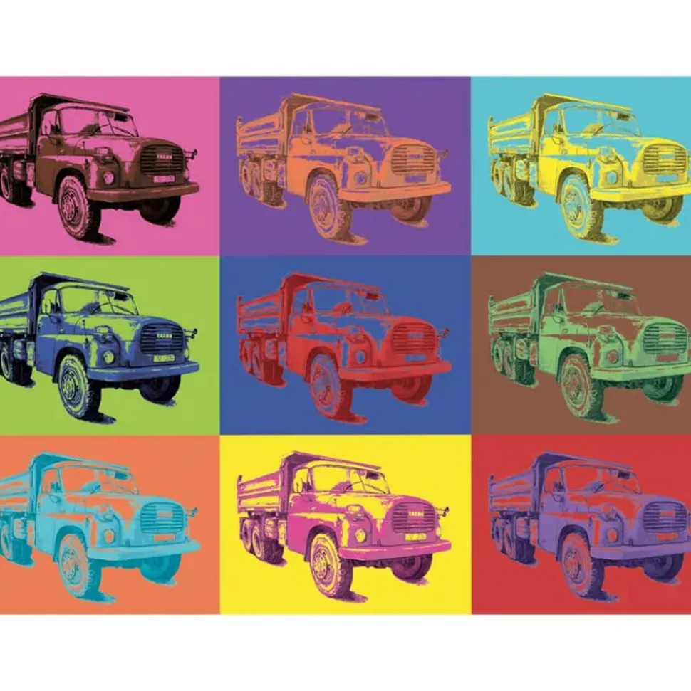 Puzzle 1000 pièces : Pop Art Tatra - Dino