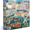 Puzzle 1000 pièces : Port de bord de mer - Eeboo