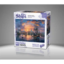 Puzzle 1500 pièces : Port de Charleston - Ks Games