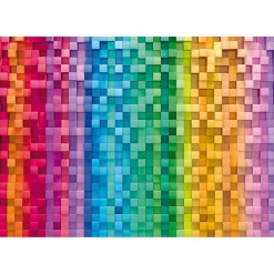 Puzzle 1000 pièces + poster : Colorboom : Pixel - Clementoni