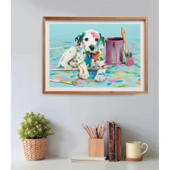 Puzzle 500 pièces + poster : Dalmatien rigolo - Clementoni