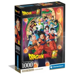 Puzzle 1000 pièces + poster : Dragon Ball - Clementoni