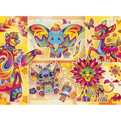 Puzzle 1000 pièces + poster : Les Classiques Disney - Clementoni