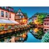 Puzzle 500 pièces + poster : Vieille Ville de Strasbourg - Clementoni