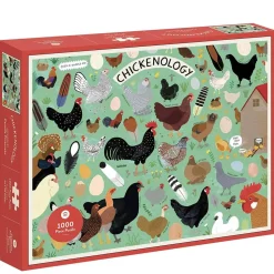 Puzzle 1000 pièces : Pouletologie - Galison