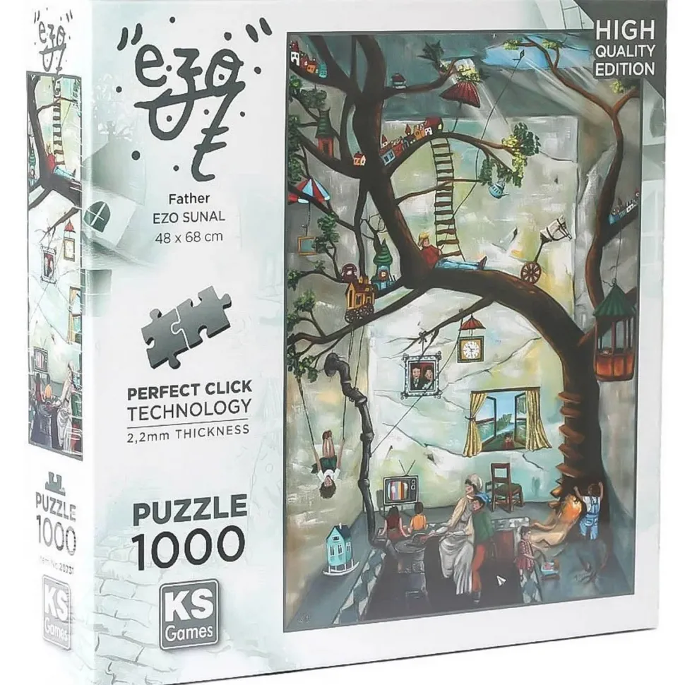 Puzzle 1000 pièces : Père Ezo Sunal - Ks Games