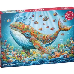 Puzzle 1000 pièces : Princesse des baleines - CherryPazzi