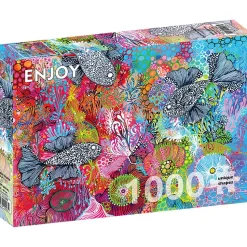 Puzzle 1000 Pièces : Profondeurs Euphoriques - EnjoyPuzzle
