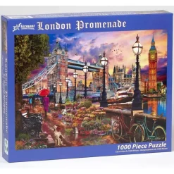 Puzzle 1000 pièces : Promenade à Londres - Vermont Christmas Company