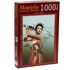 Puzzle 1000 pièces : Prêt à combattre - Magnolia