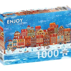 Puzzle 1000 pièces : Prêt pour Noël - EnjoyPuzzle