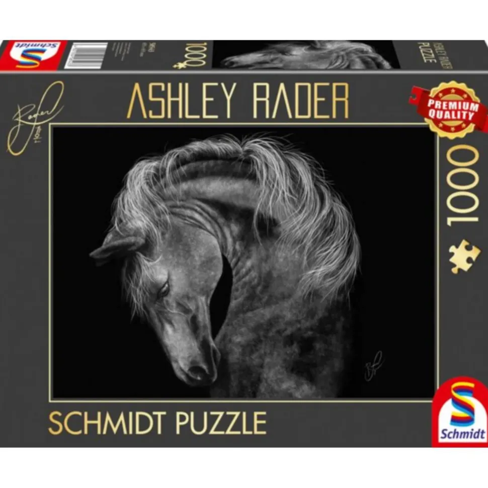 Puzzle 1000 pièces : Puissant – le cheval : sous le signe de la force - Ashley Rader - Schmidt