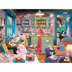 Puzzle 1000 pièces : Puzzle secret : Chez mamie - Schmidt