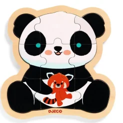 Puzzle 9 pièces : Puzzlo Panda - Djeco