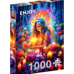 Puzzle 1000 pièces : Que la lumière brille - EnjoyPuzzle
