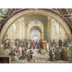 Puzzle 1000 pièces : Raphaël : L'école d'Athènes - Eurographics